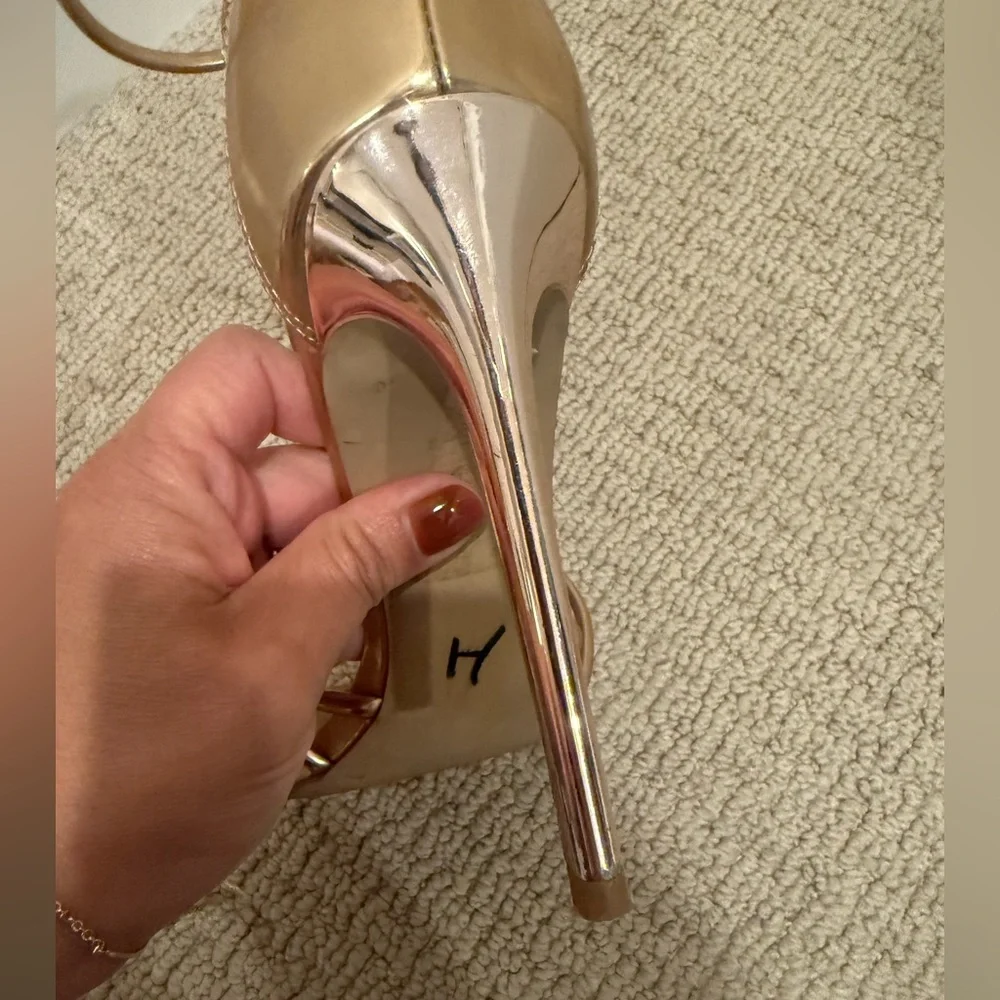 STEVE‎ MADDEN Satire Heels in Rose Gold size 8